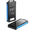 Ip65 Waterproof Portable Wireless Solar Power Bank Panel Charger Solar Powerbank Usb-C - Maliame Store