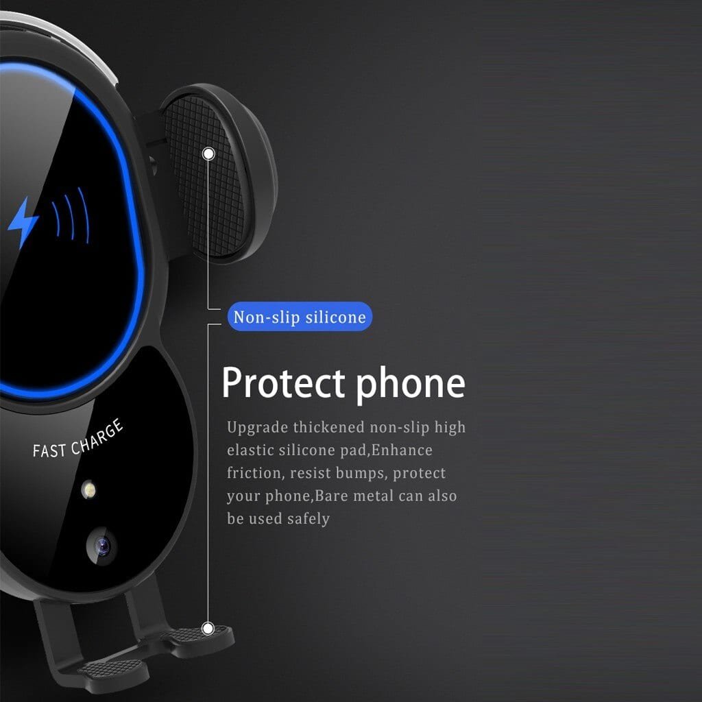 10W Wireless Automatic Clamping Mount Fast Charger For Your Car - Maliame Store