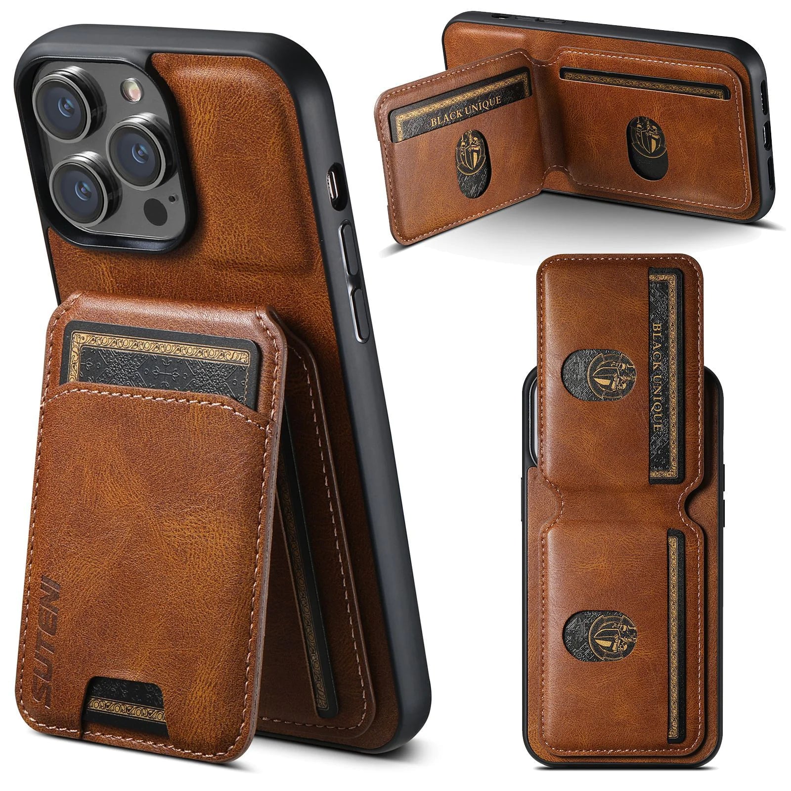 CardGuard Leather Phone Case - Maliame Store