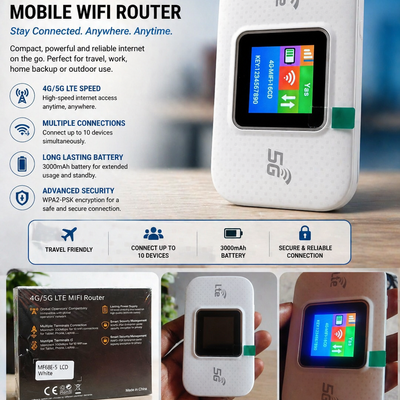 4G 5G Mobile WiFi Router