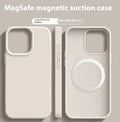 Magnetic Liquid Silicone  Magsafe Case For iPhone - Maliame Store